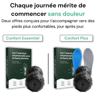 Masseur vibrant Stepvia - Le 1er pas du matin sans douleur