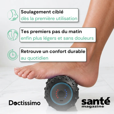 Masseur vibrant Stepvia - Le 1er pas du matin sans douleur