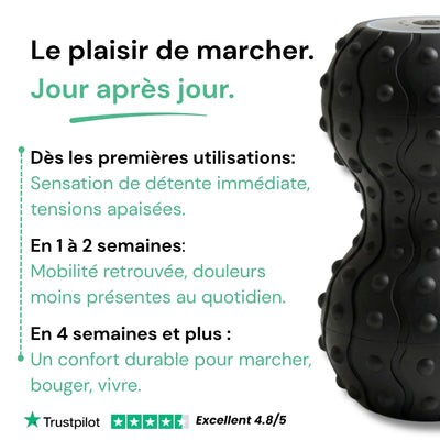 Masseur vibrant Stepvia - Le 1er pas du matin sans douleur
